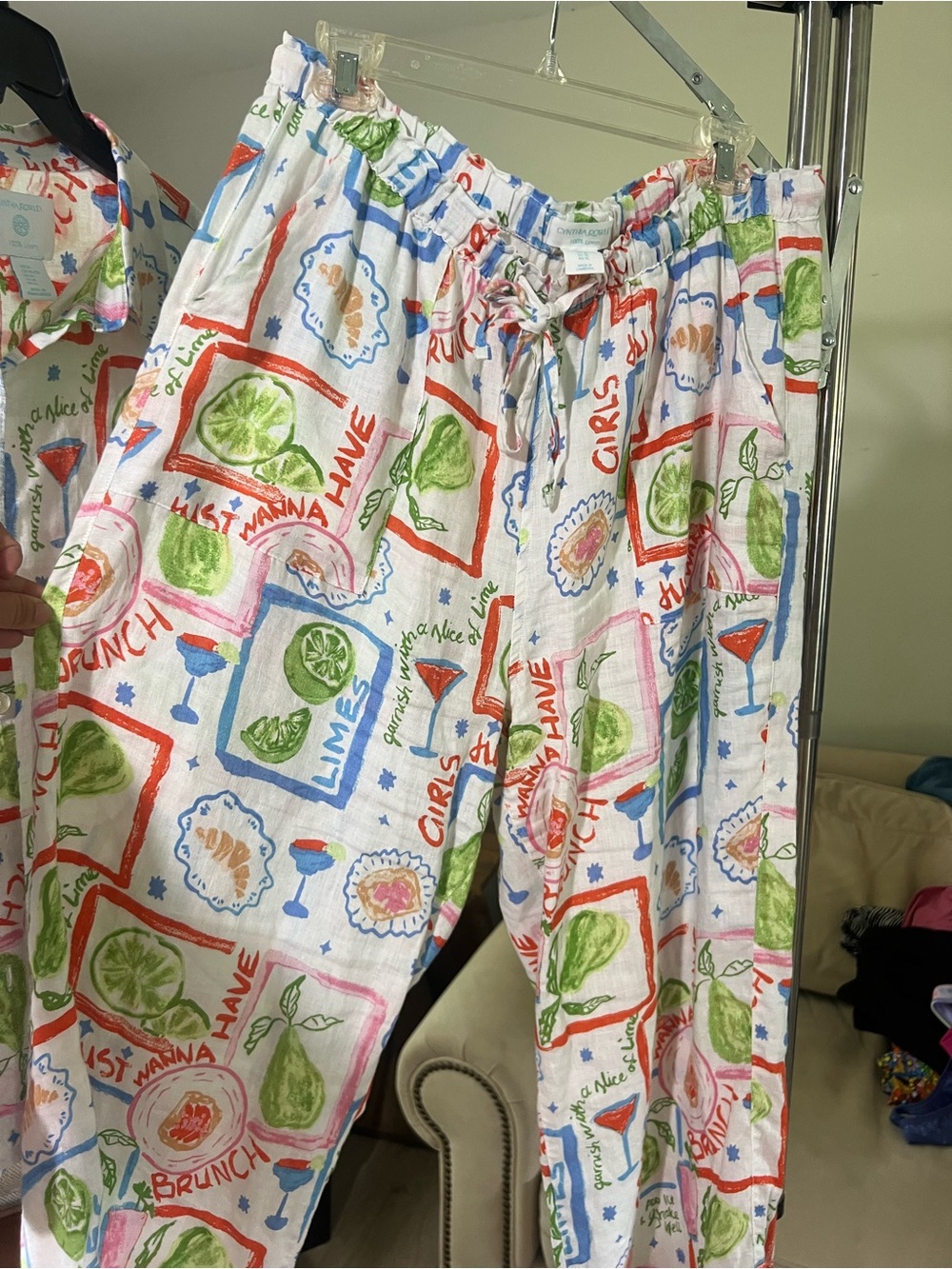 **Cynthia Rowley 100% Linen 2-Piece Set | XL** - Picture 5 of 5
